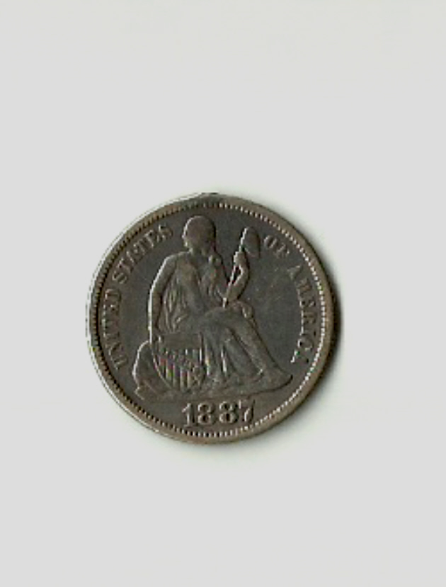 Oddity-1887-Seated-Liberty-Dime-With-Milled-Reverse