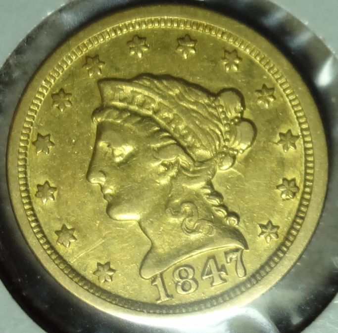 1847-O-$2.5-Gold-Coin-For-Review