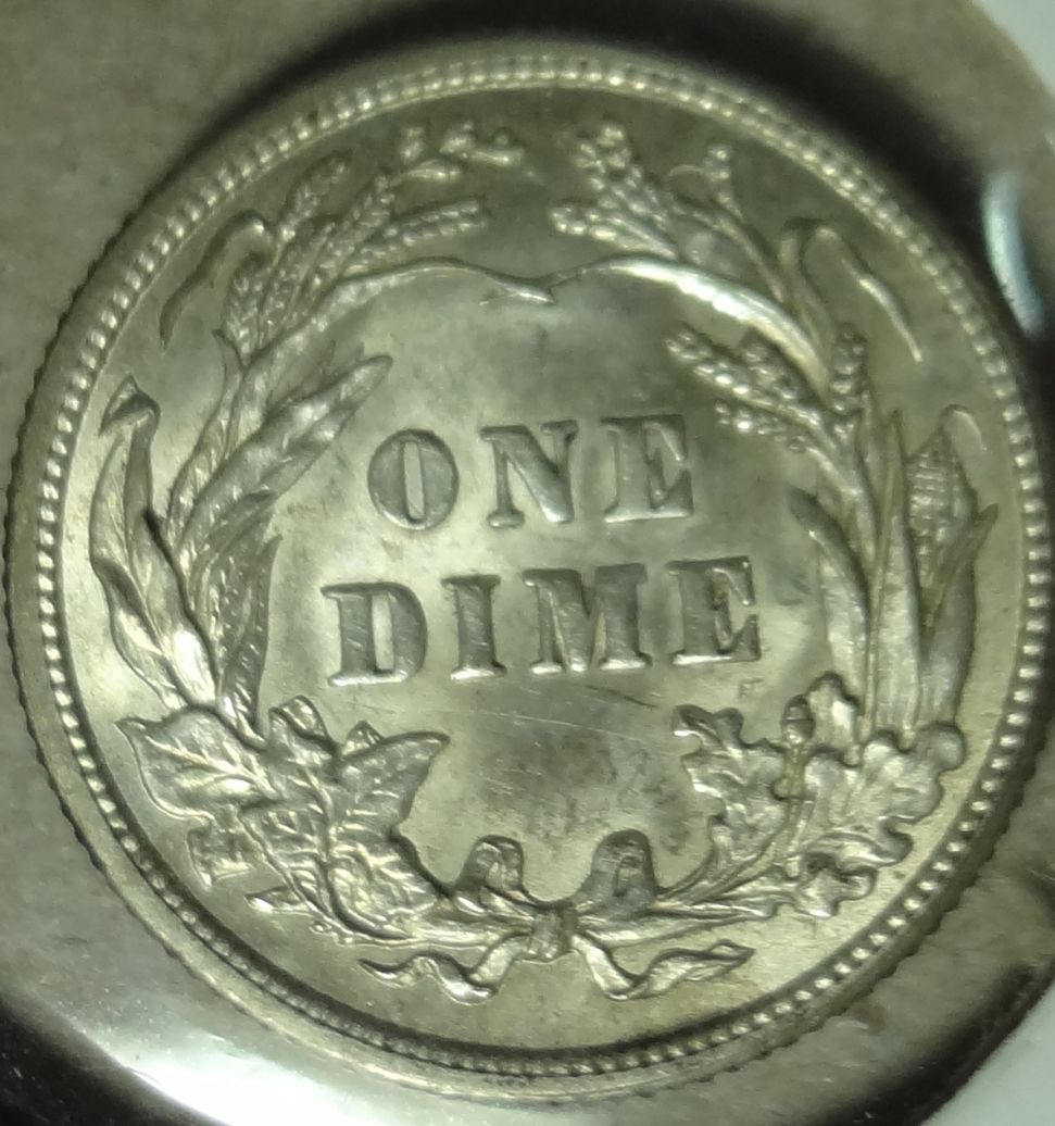 1914-Barber-Dime-Raw-For-Grading
