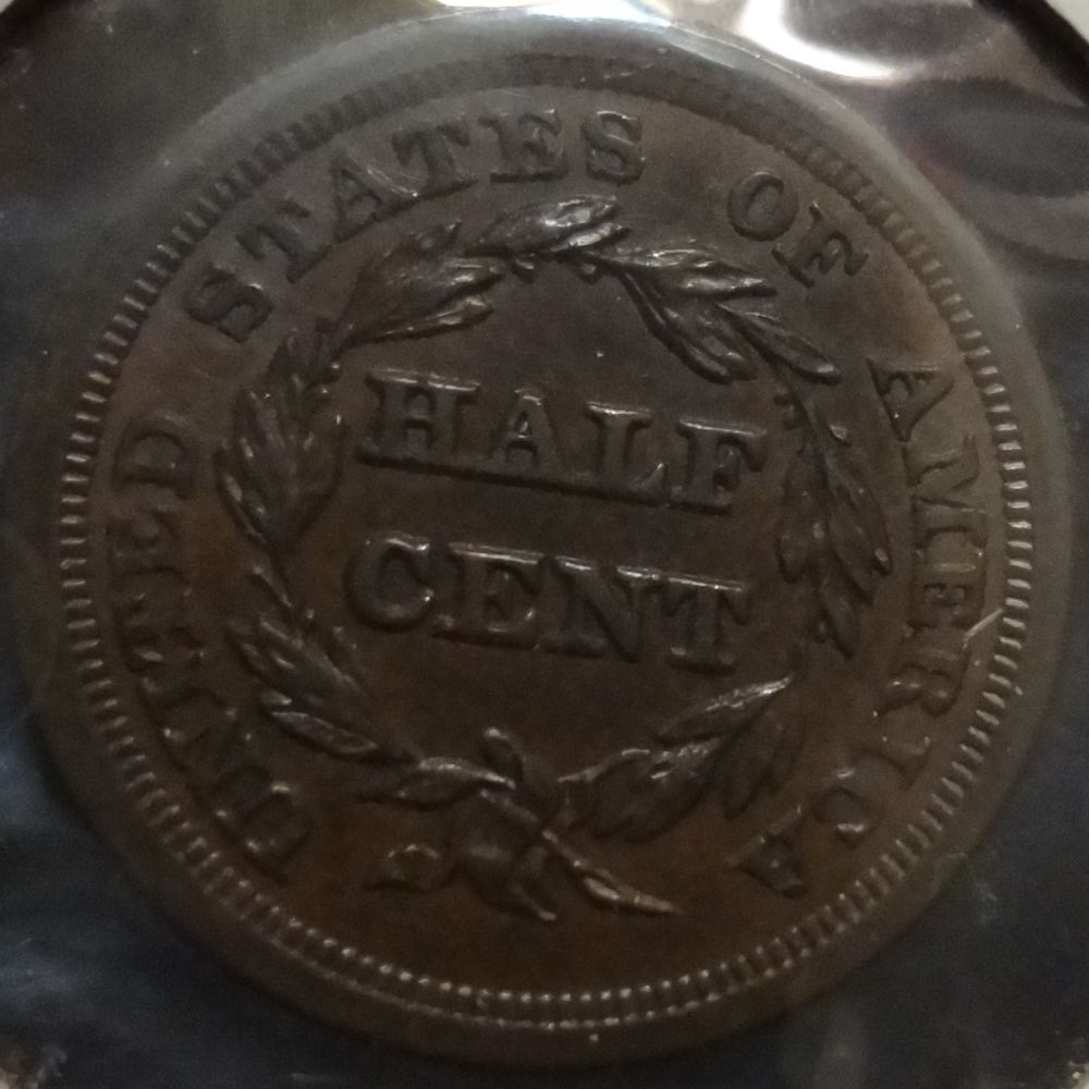 1854-Half-Cent-For-Your-Grading