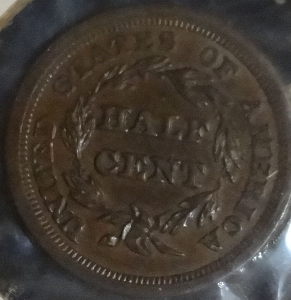 1854-Half-Cent-For-Your-Grading