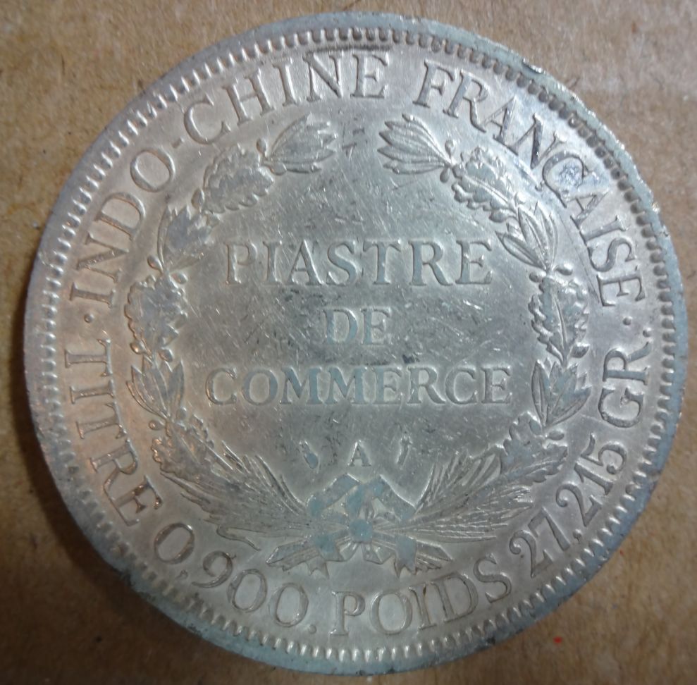 1886-French-Indo-China-Piastre-For-Grading