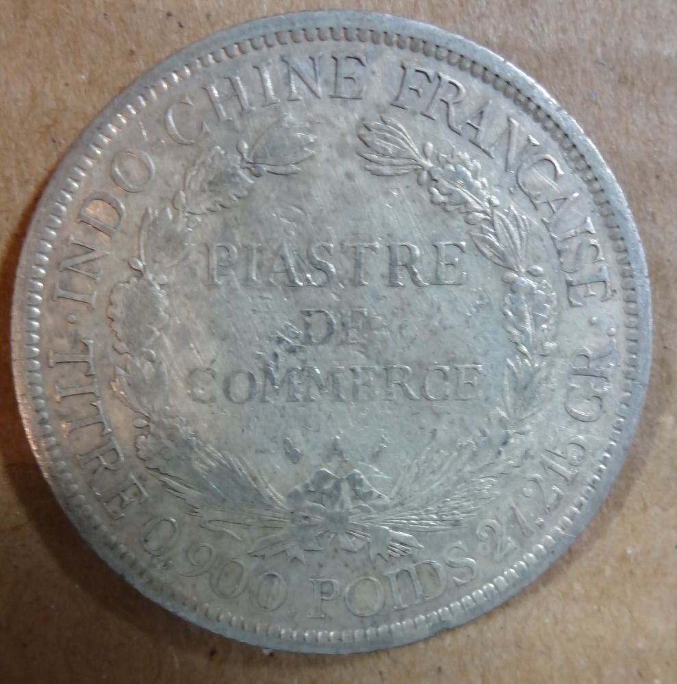 1887-French-Indo-China-Piastre-For-Grading