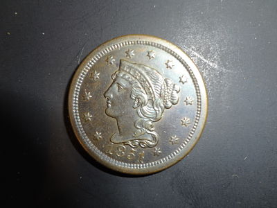 1851-Cent-Raw-Coin--For-Review