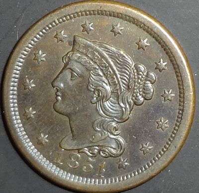 1851-Cent-Raw-Coin--For-Review