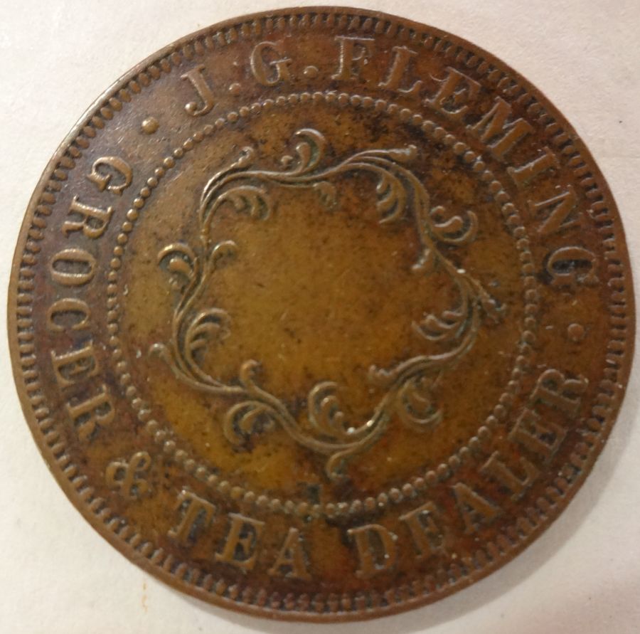1874-Tasmania-Sugar-Loaf-Token-For-Review
