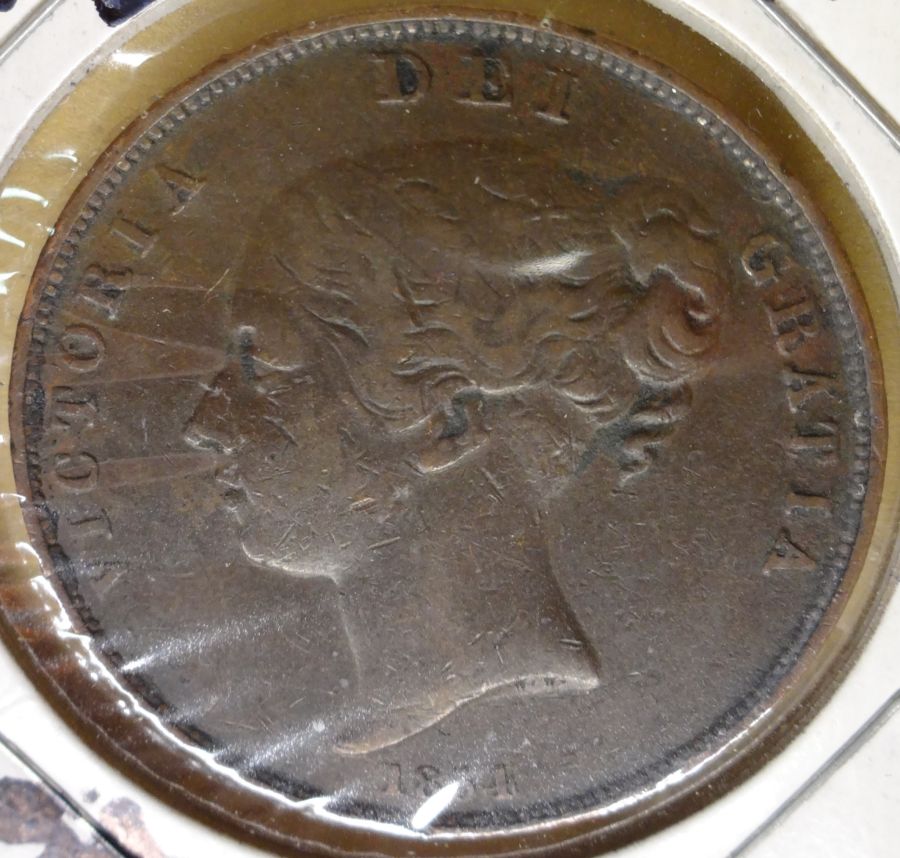 1854-Great-Britain-Penny-For-Review