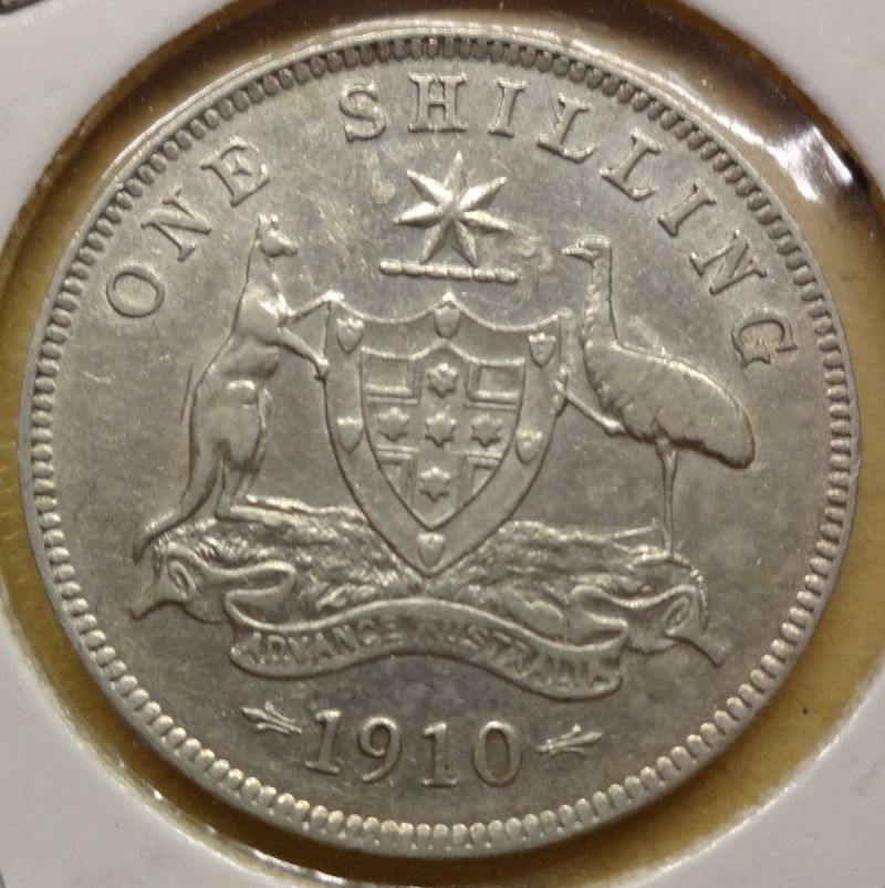 1910-Australian-Shilling-For-Grading