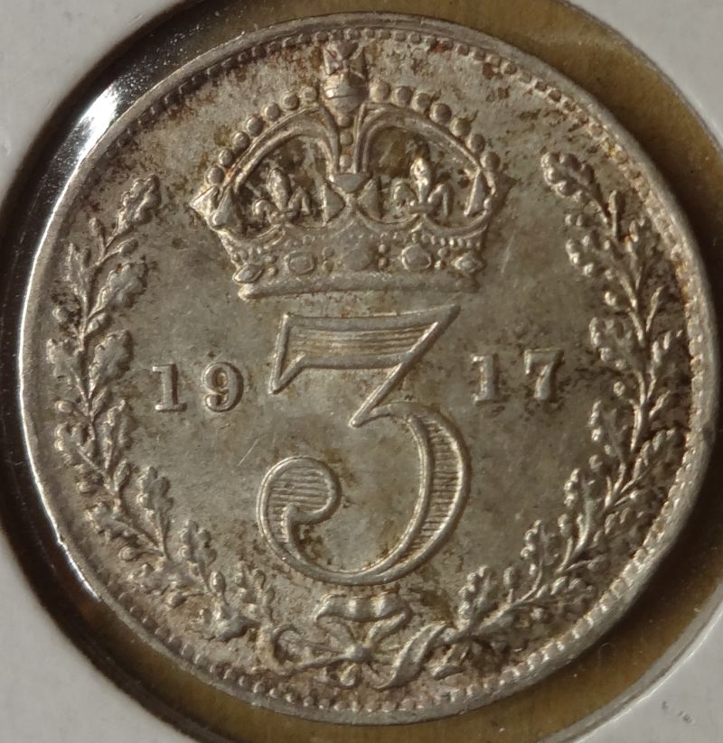 1917-Great-Britain-3-Pence-For-Review