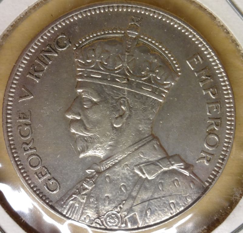 1933-New-Zealand-Half-Crown-For-Grading