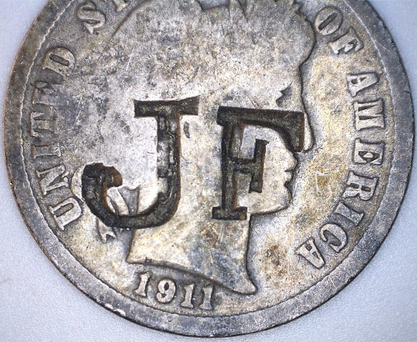Counterstamped-1911-Dime