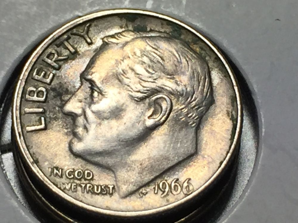 1966-Roosevelt-Dime-For-Grading