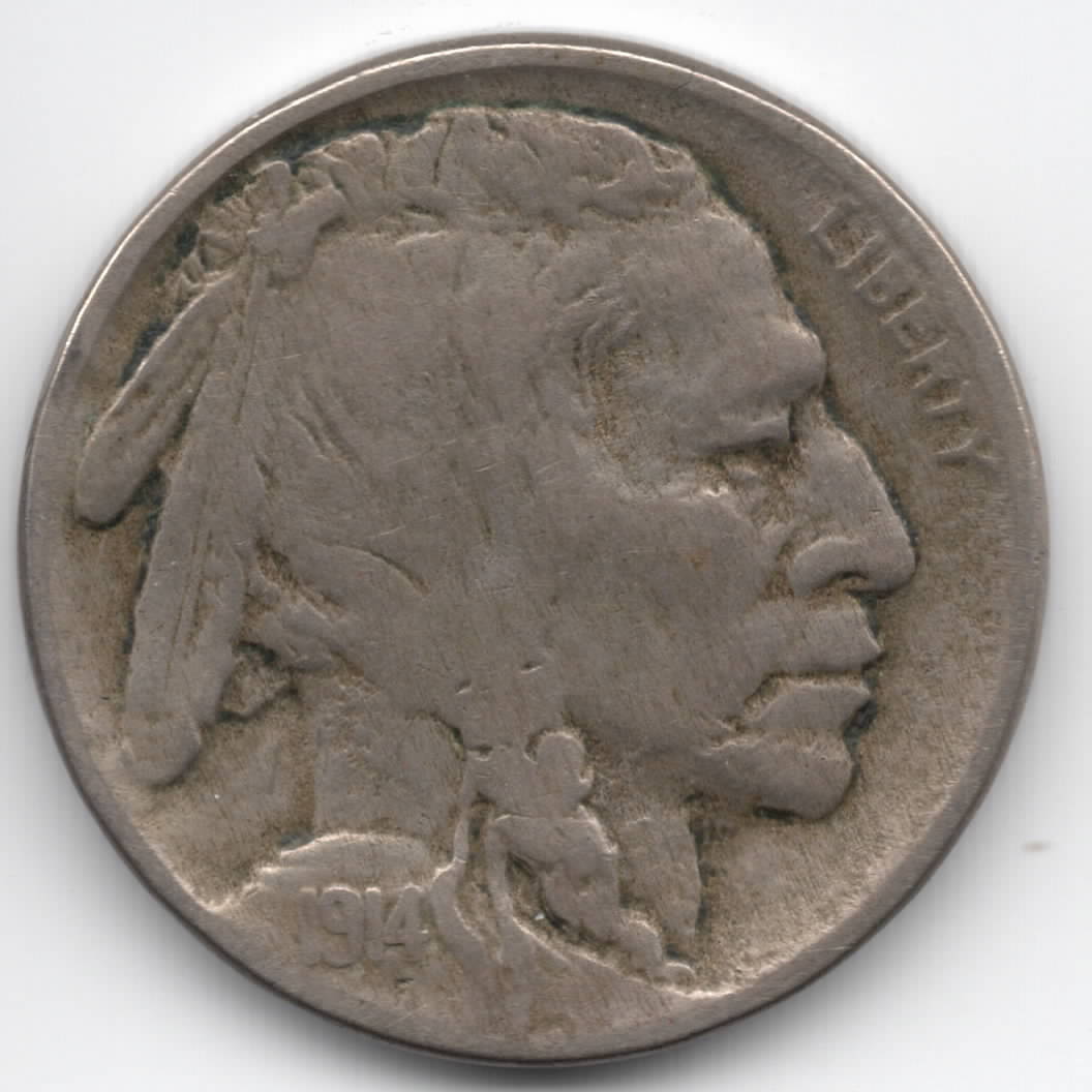 1914/3-Buffalo-Nickel