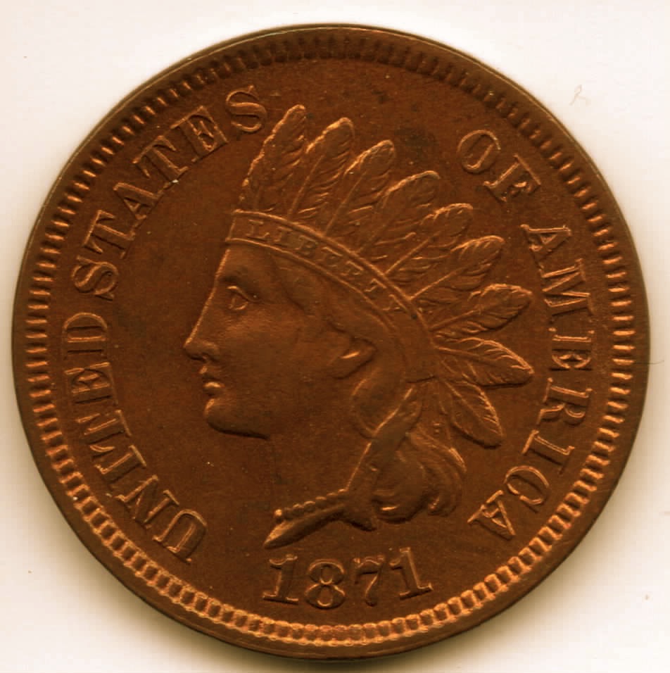 1871-Indian-Head-Cent-For-Grading