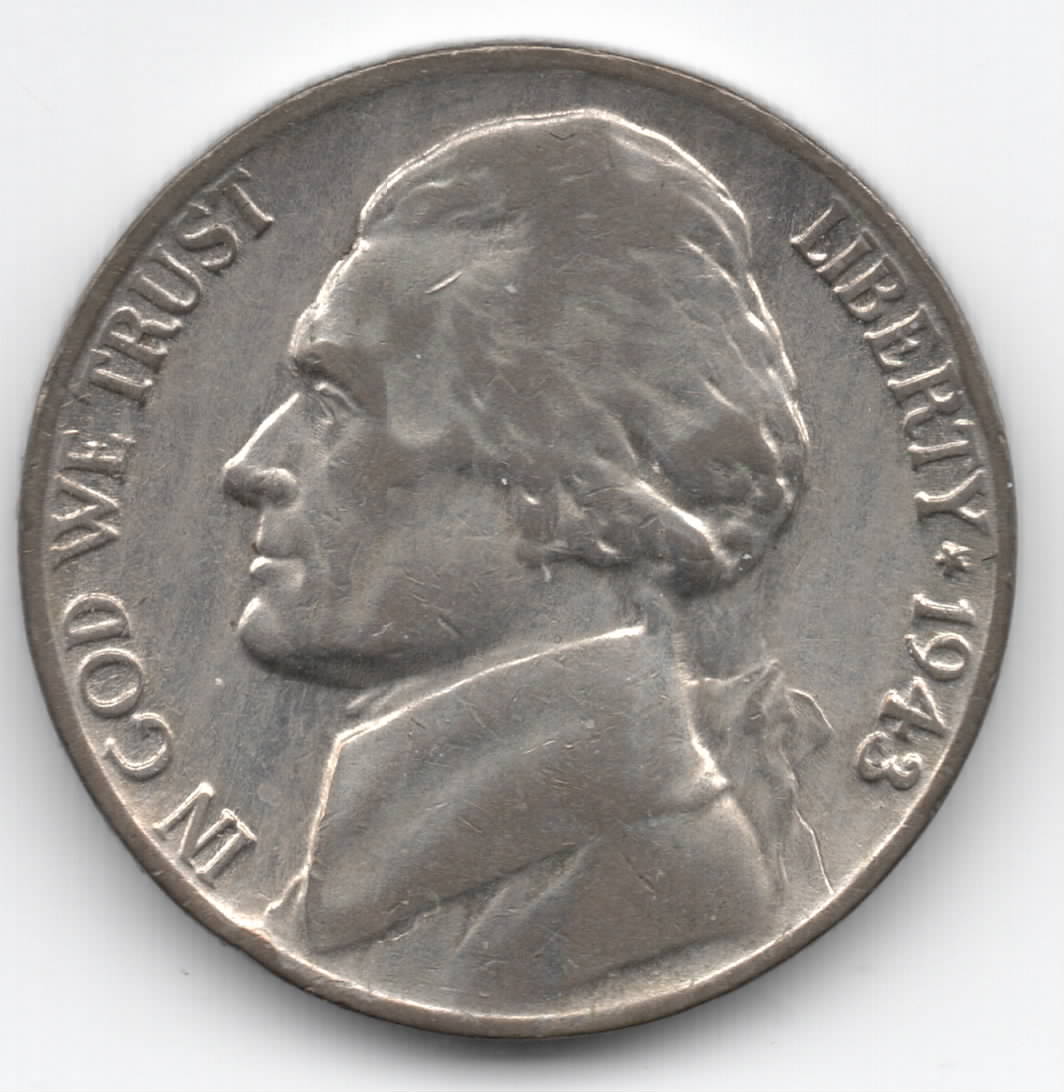 1943/2-Jefferson-Nickel