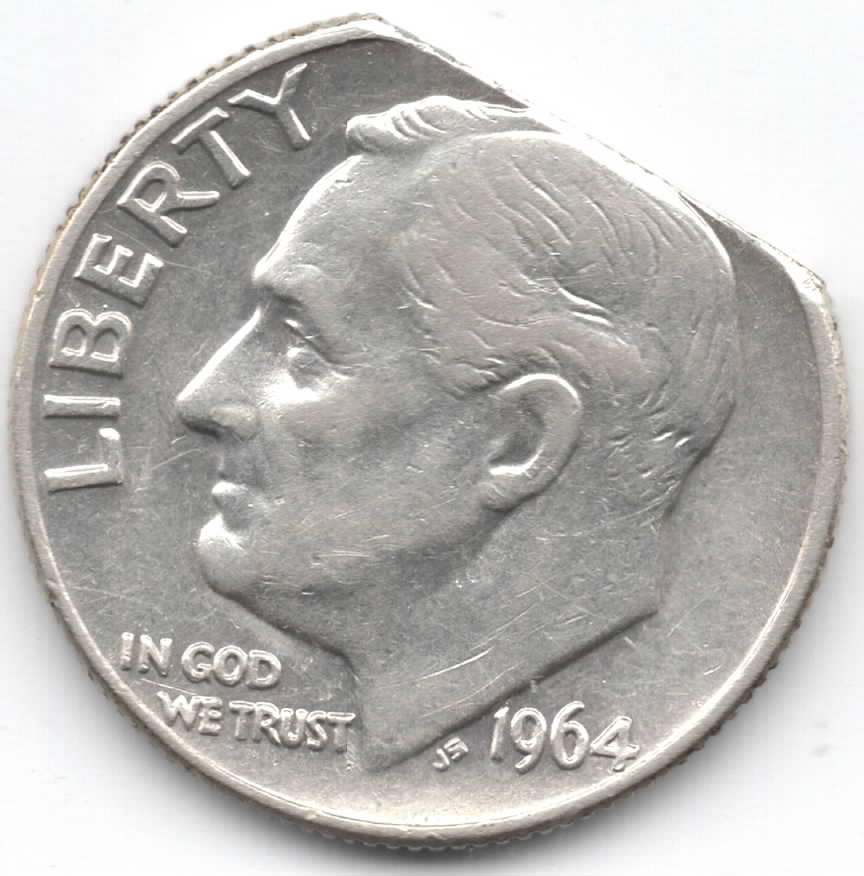 1964-D-Roosevelt-Silver-Clipped-Planchet