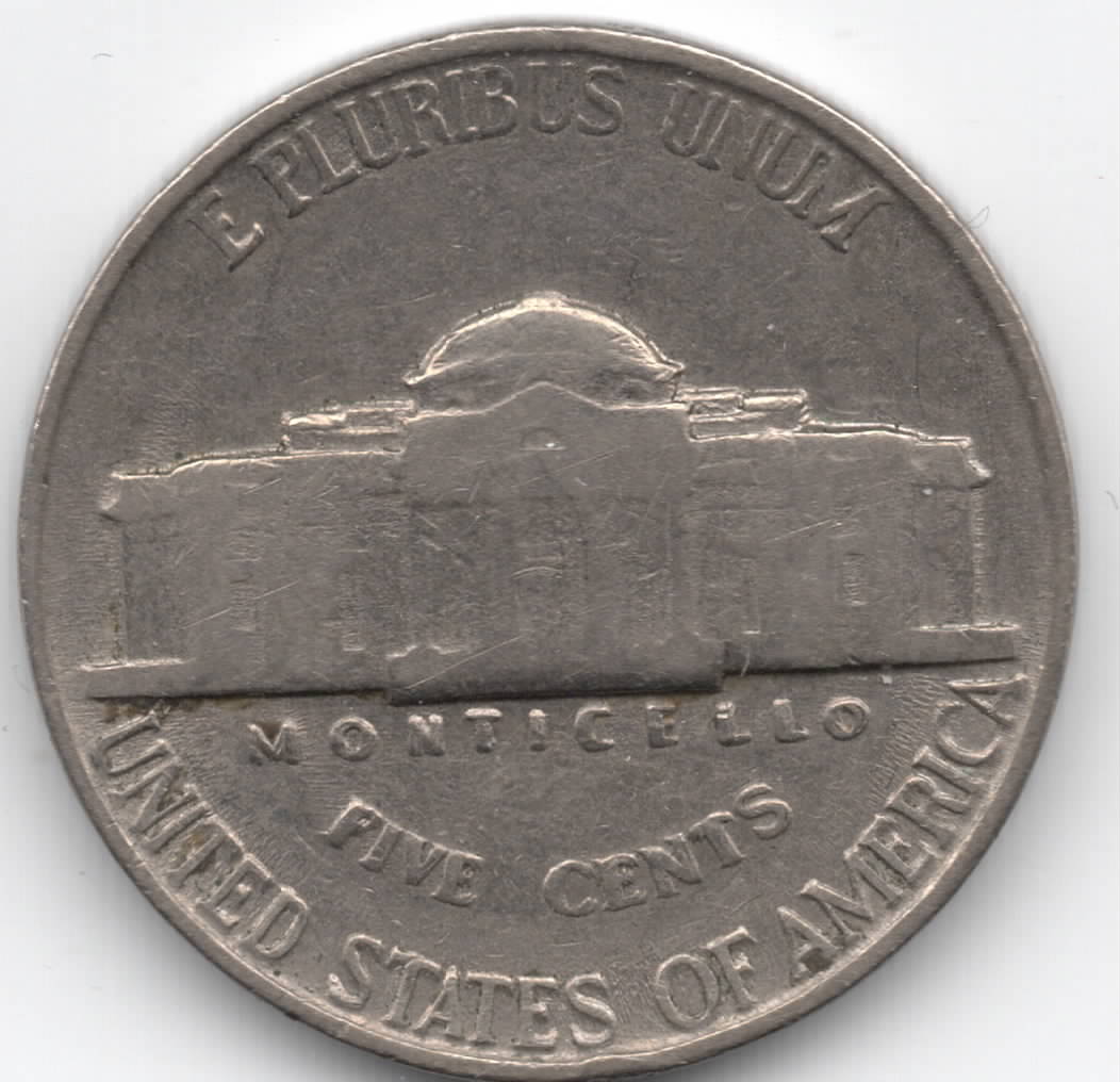 1939-Jefferson-Nickel-DDR---Double-Monticello-And-Five-Cents