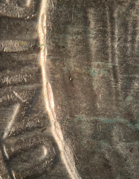 1964-D-Washington-Quarter.-Cracked-Scull.