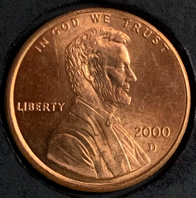 2000-D-Lincoln-Memorial-Ufo-On-Rev.
