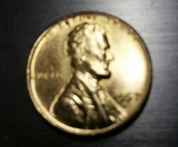 Why-Is-My-1957-D-Cent-Gold?