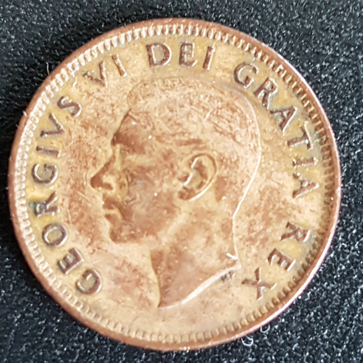 1950's-One-Cent---Acid-Damage-Or-Strike-Through?