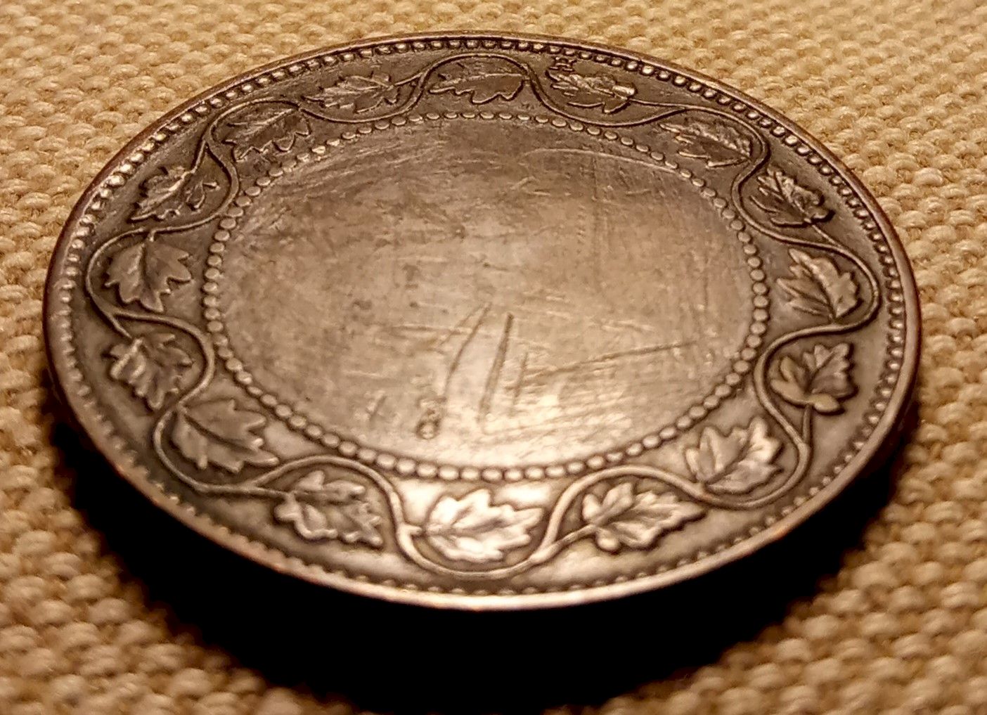 Bought-2-Victorian-Large-1-Cent.-One-Has-No-Cent-Or-Year-Mark?