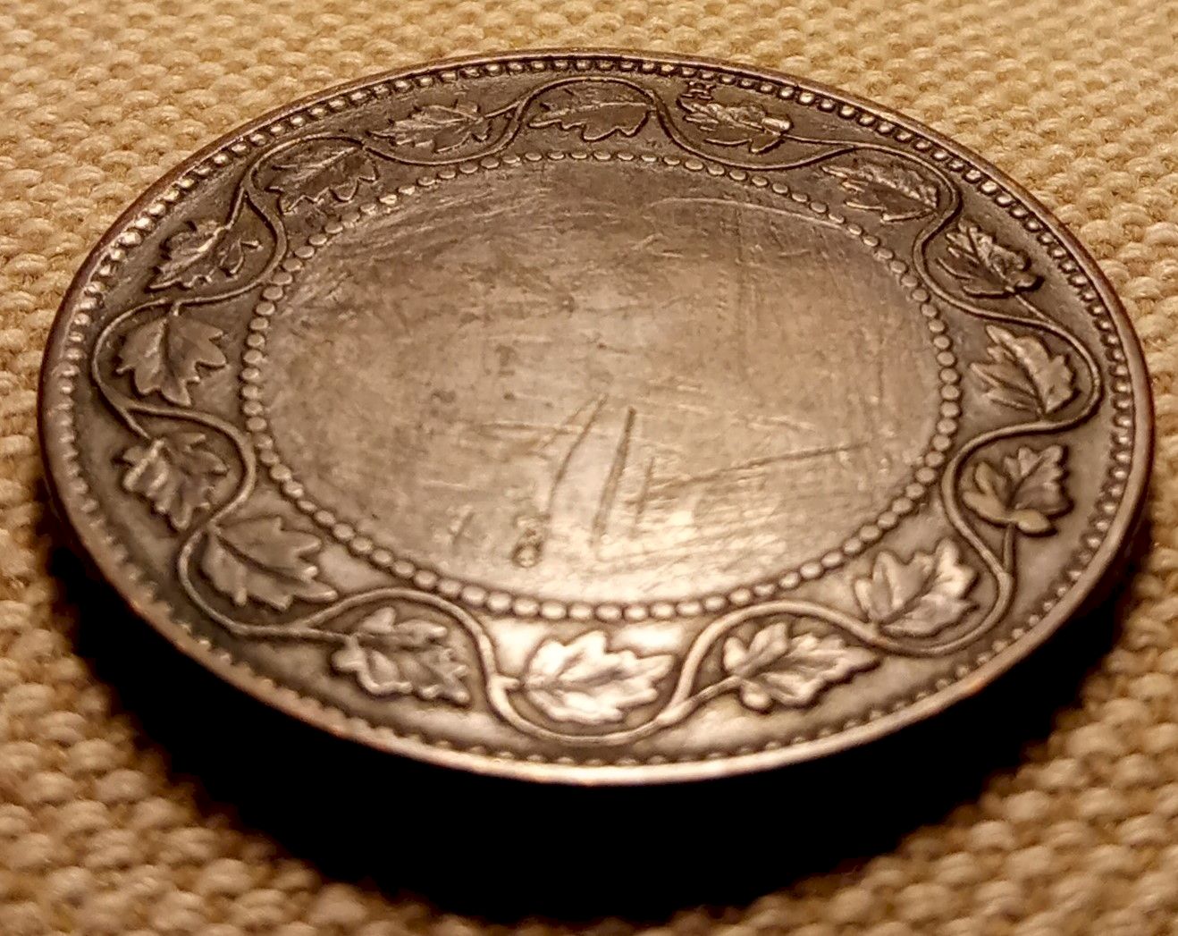 Bought-2-Victorian-Large-1-Cent.-One-Has-No-Cent-Or-Year-Mark?