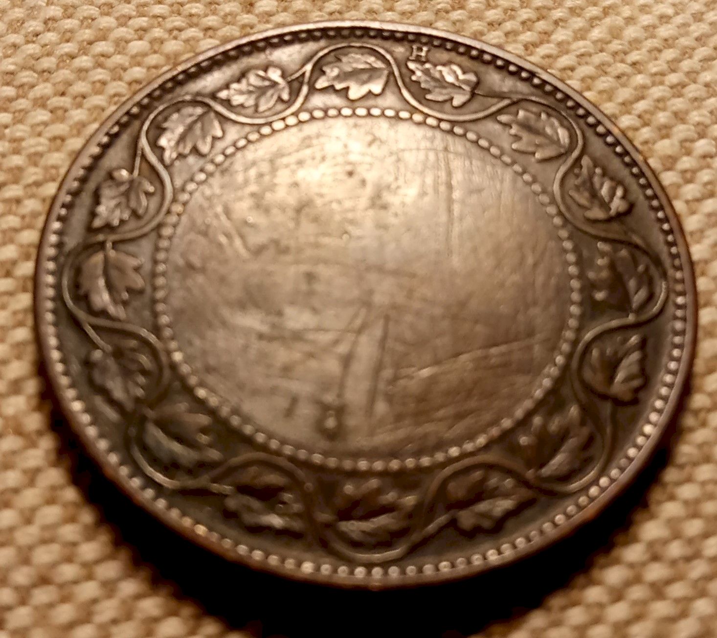 Bought-2-Victorian-Large-1-Cent.-One-Has-No-Cent-Or-Year-Mark?