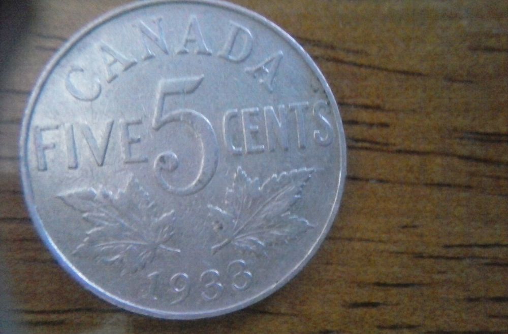 1933-Canadian-5-Cents