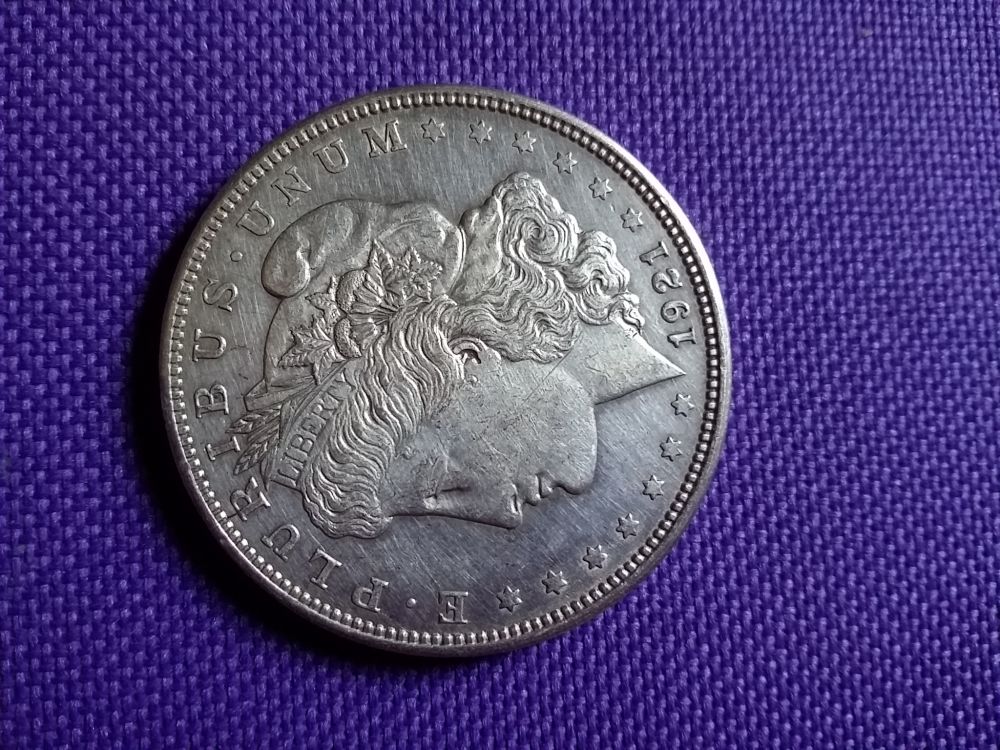 1921-D--Morgan-Dollar