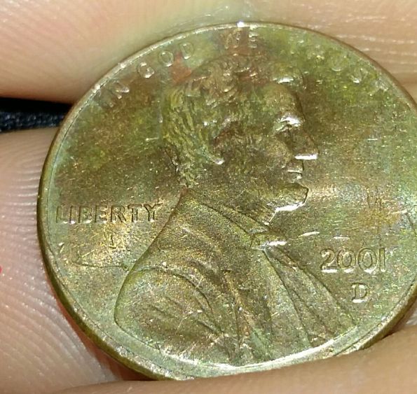 2001-Penny-Stamped-On-?