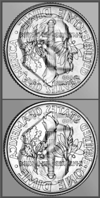 1965-Clearly-Clashed-Dime