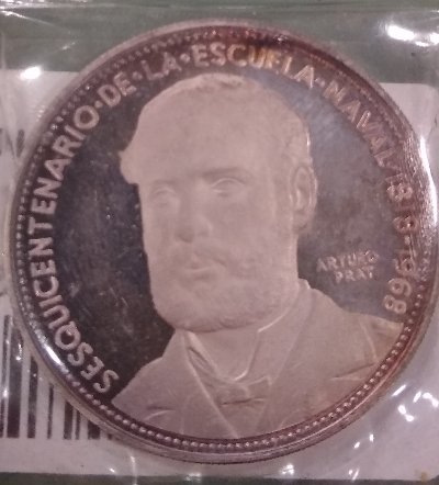 1968-Chilean-Naval-5-Peso-Commemorative