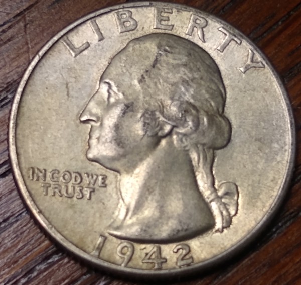 Types-Of-US-Coins-I-Find-In-Rome,-Italy.