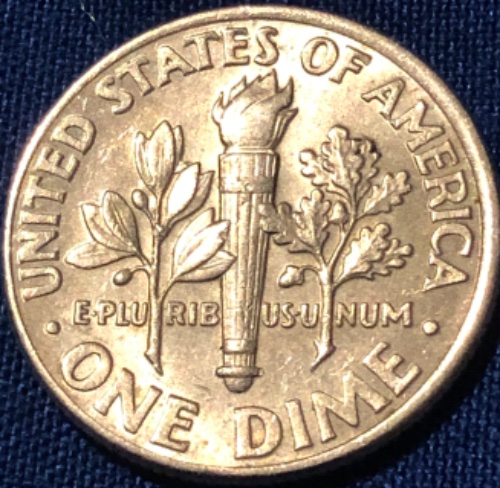 2004-P-Dime...-Reverse-Die-Blots,-Extra-Leaf?