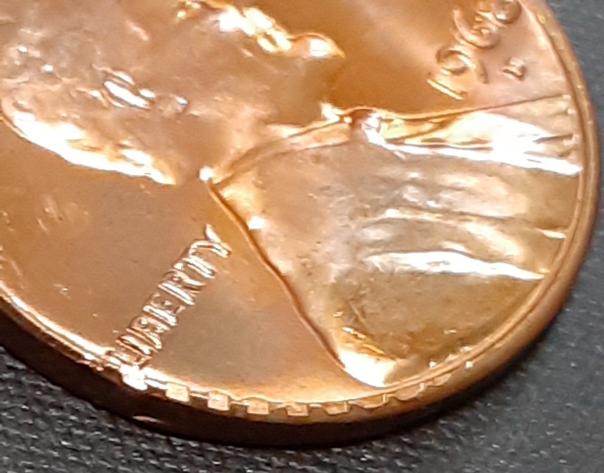 1968-D-Lincoln-Cent-Reeded-Edge-Or-Finger-Damage