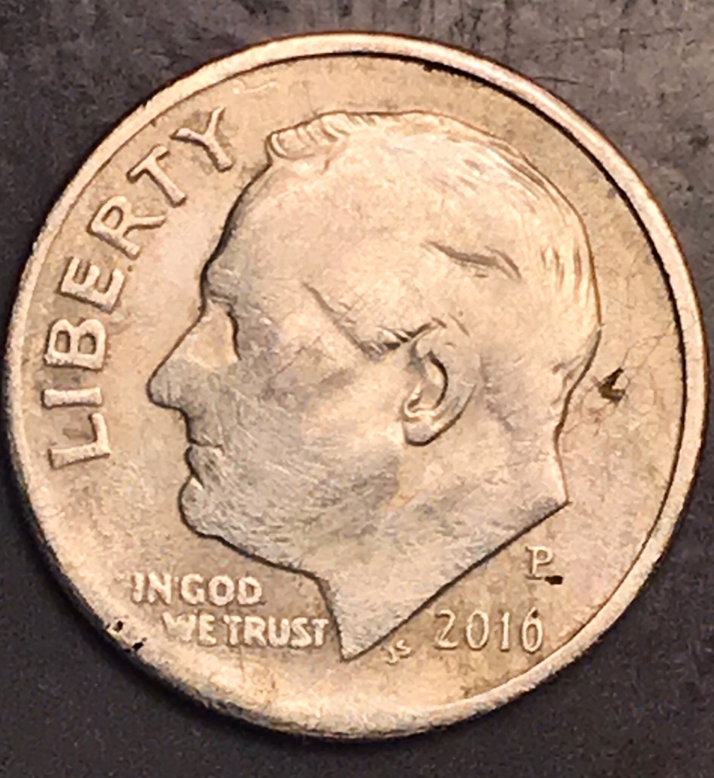 Feedback-Please.-2016-P-Dime-Very-Faded-On-Obverse,-Blank-Reverse