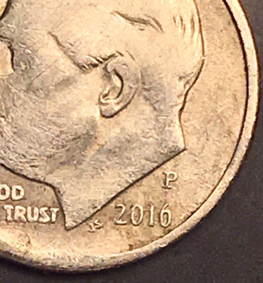 Feedback-Please.-2016-P-Dime-Very-Faded-On-Obverse,-Blank-Reverse