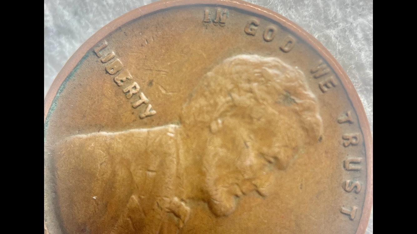 1947-Lincoln-Wheat-Cent---Error-Or-Normal?--The-In-Lettering-Looks-Like-It-Could-Be-Doubled