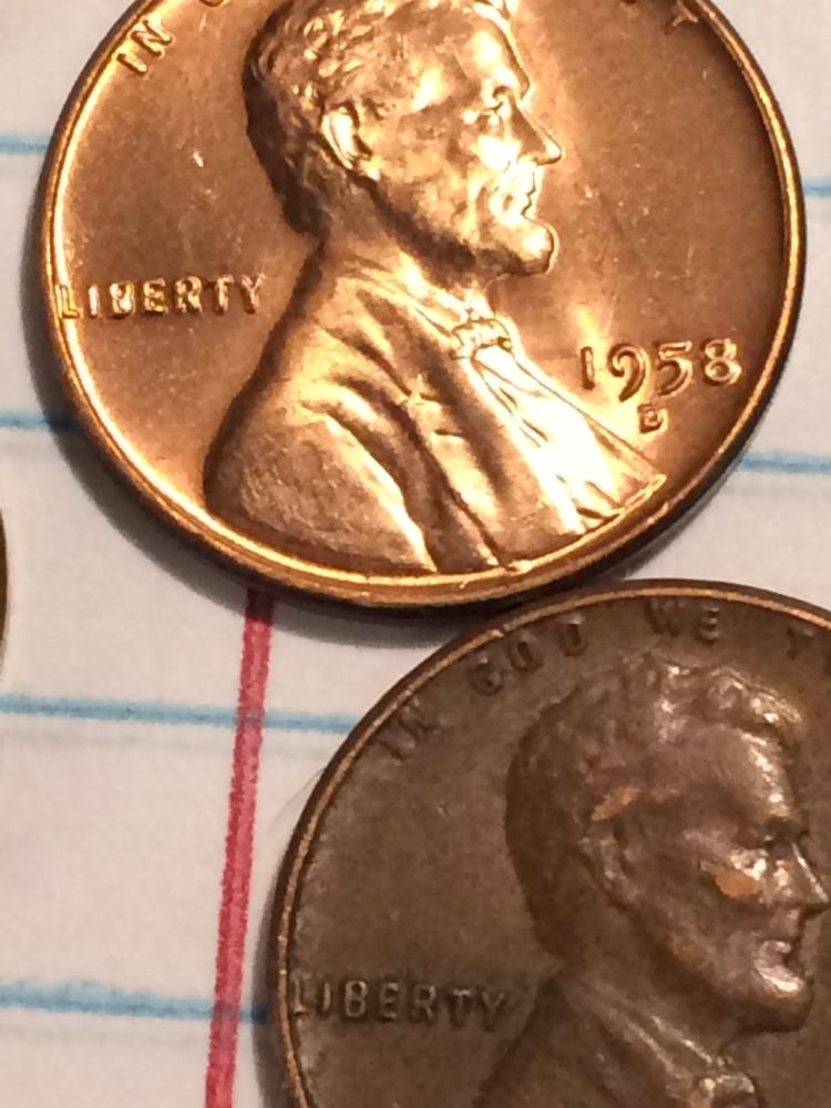 1958-D-Wheat-Penny---A-Little-Too-Good-To-Be-True