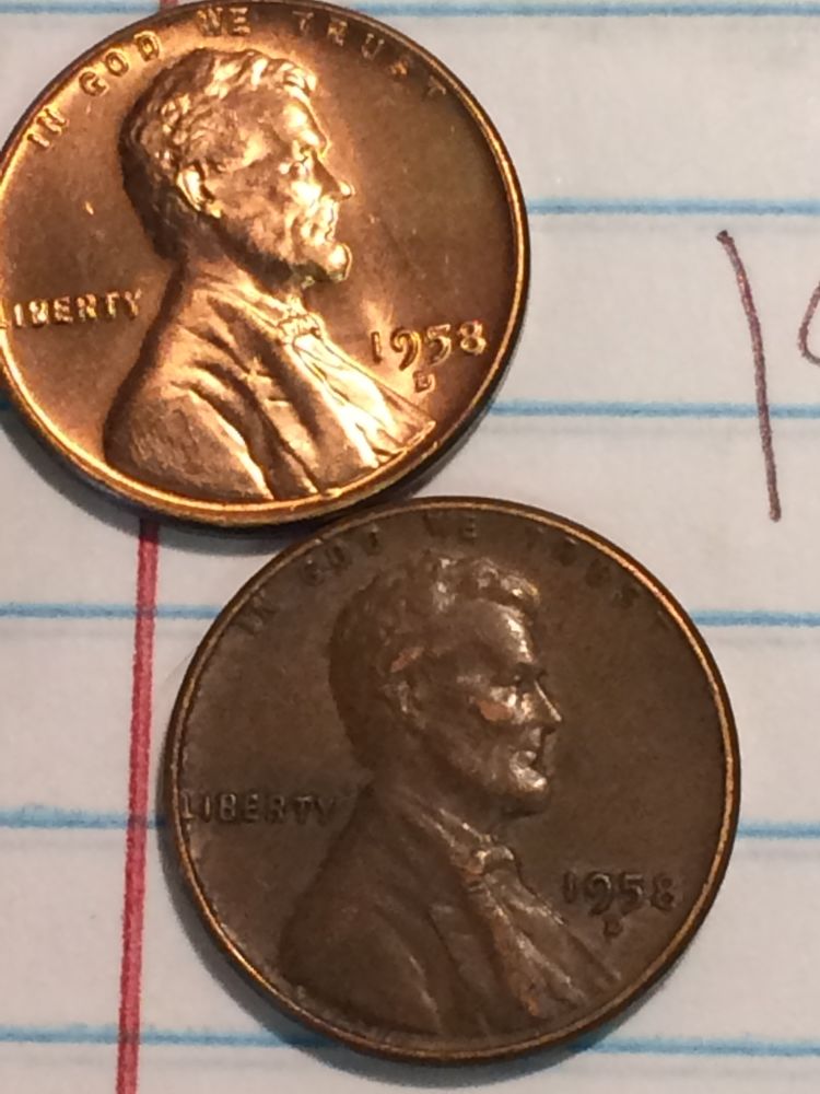 1958-D-Wheat-Penny---A-Little-Too-Good-To-Be-True