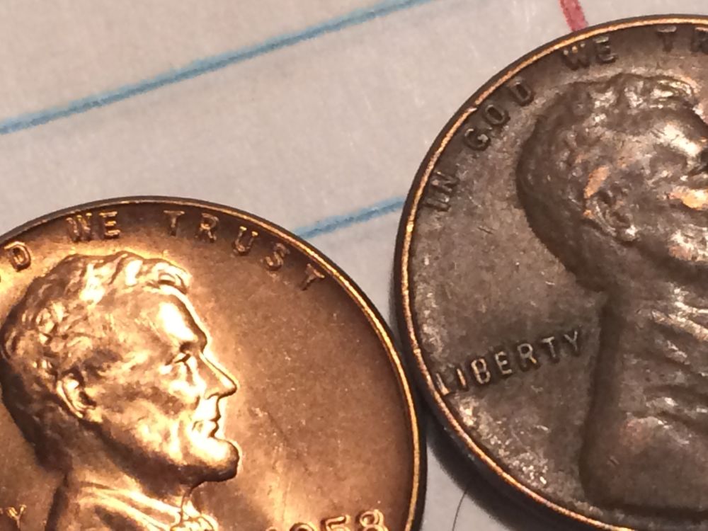 1958-D-Wheat-Penny---A-Little-Too-Good-To-Be-True