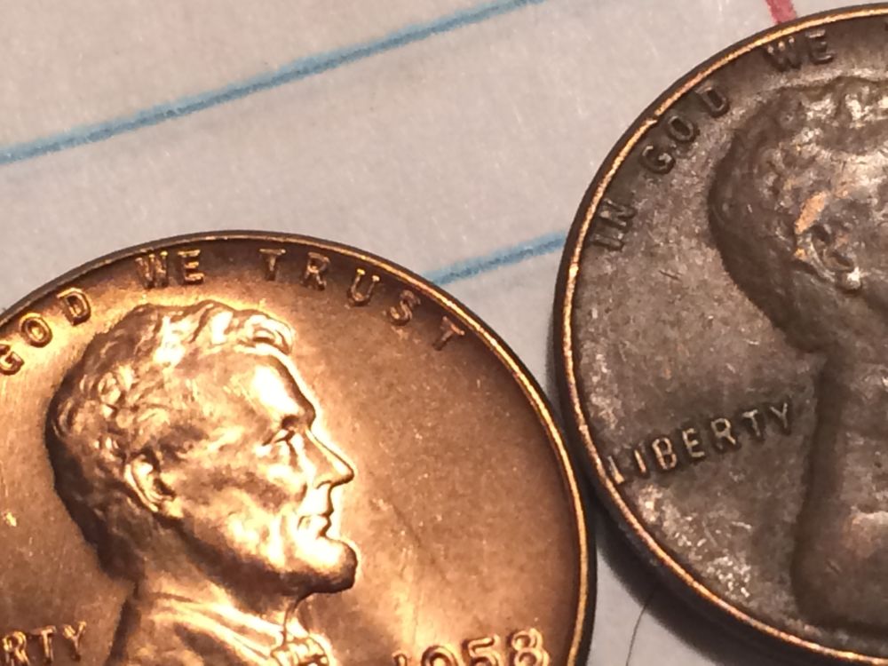 1958-D-Wheat-Penny---A-Little-Too-Good-To-Be-True