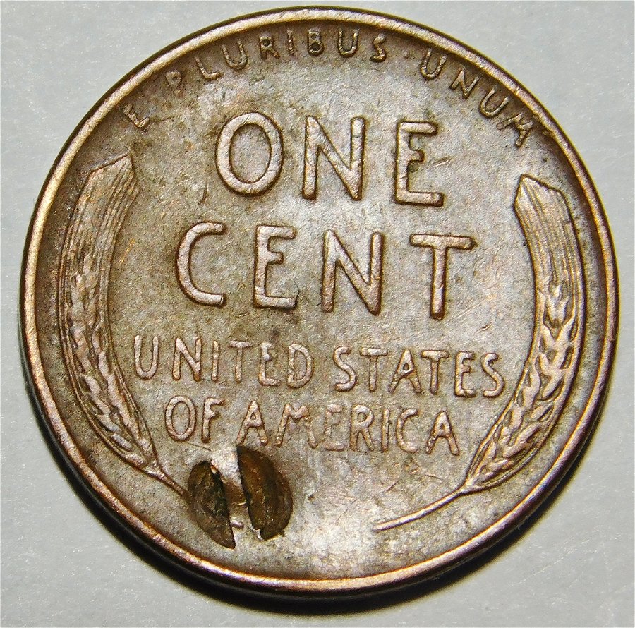 1953-D-Lincoln-Cent---Struck-Through-Or-Other-Problem-?