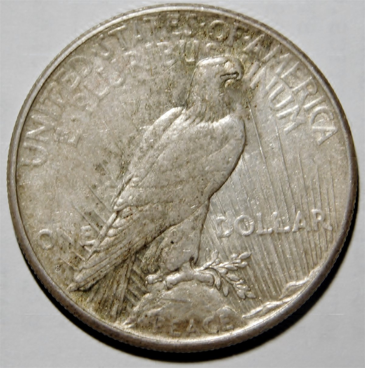 1925-S-Peace-Dollar---Circulated---For-Grading