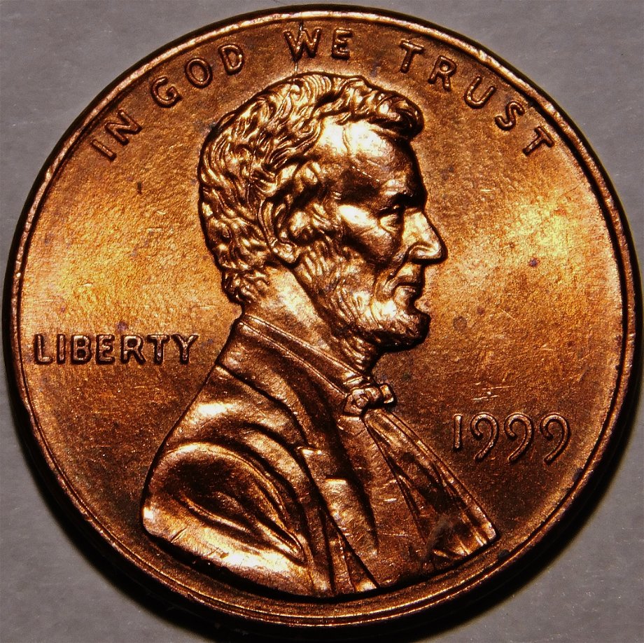1999-Lincoln-Memorial-Spike-Head-Cent