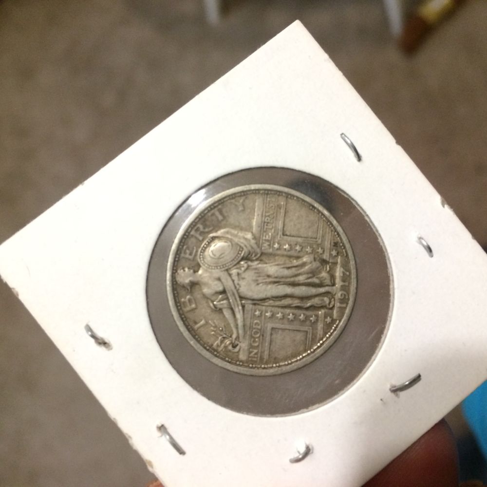 Grade-These-For-Me-Please:-1913-Barber-Half-Dollar,-1917-Standing-Liberty