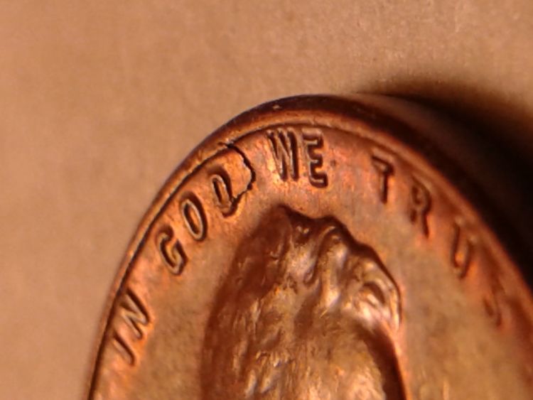 1959-Penny-No-Mint-Mark-Lamination-Error?