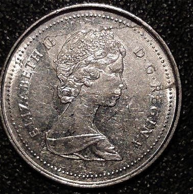Canadian-1988-Dime,-Strike-Through-?
