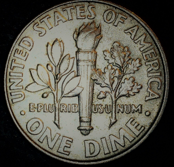 2007-P-Roosevelt-Dime-With-Cuds,-Or-Lamination-Error?